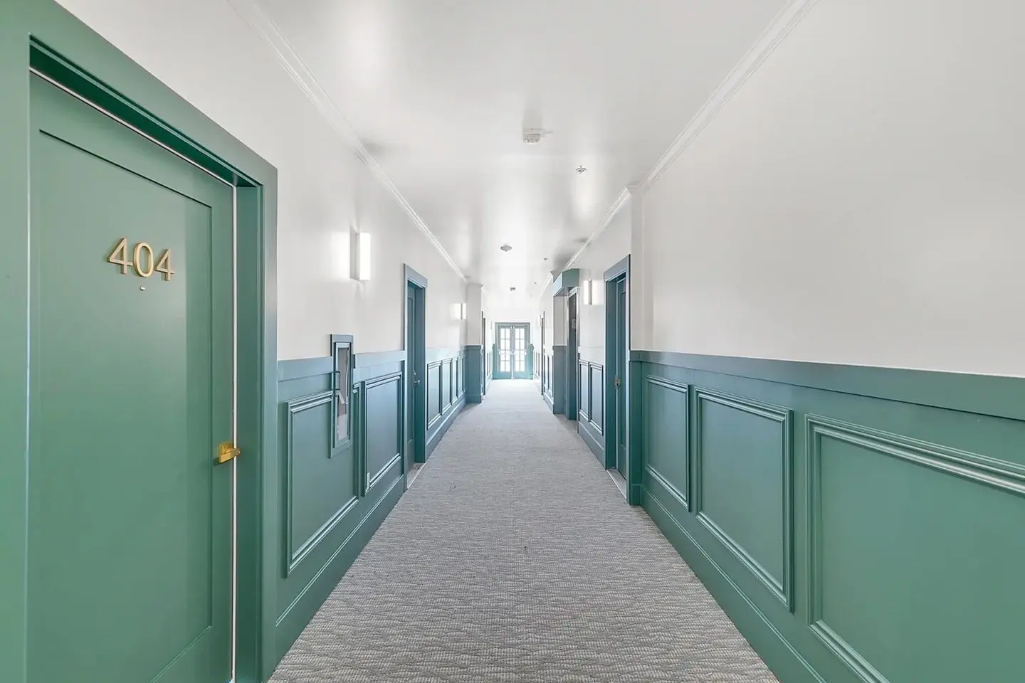 Co-GP Equity Investment in Multifamily Apartments Hallway Photo